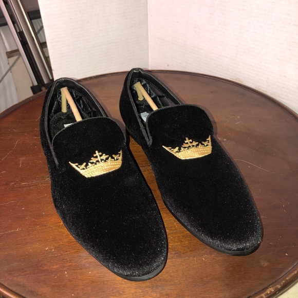 Steve Madden - men’s 10 - black crown loafers - Picture 2 of 8